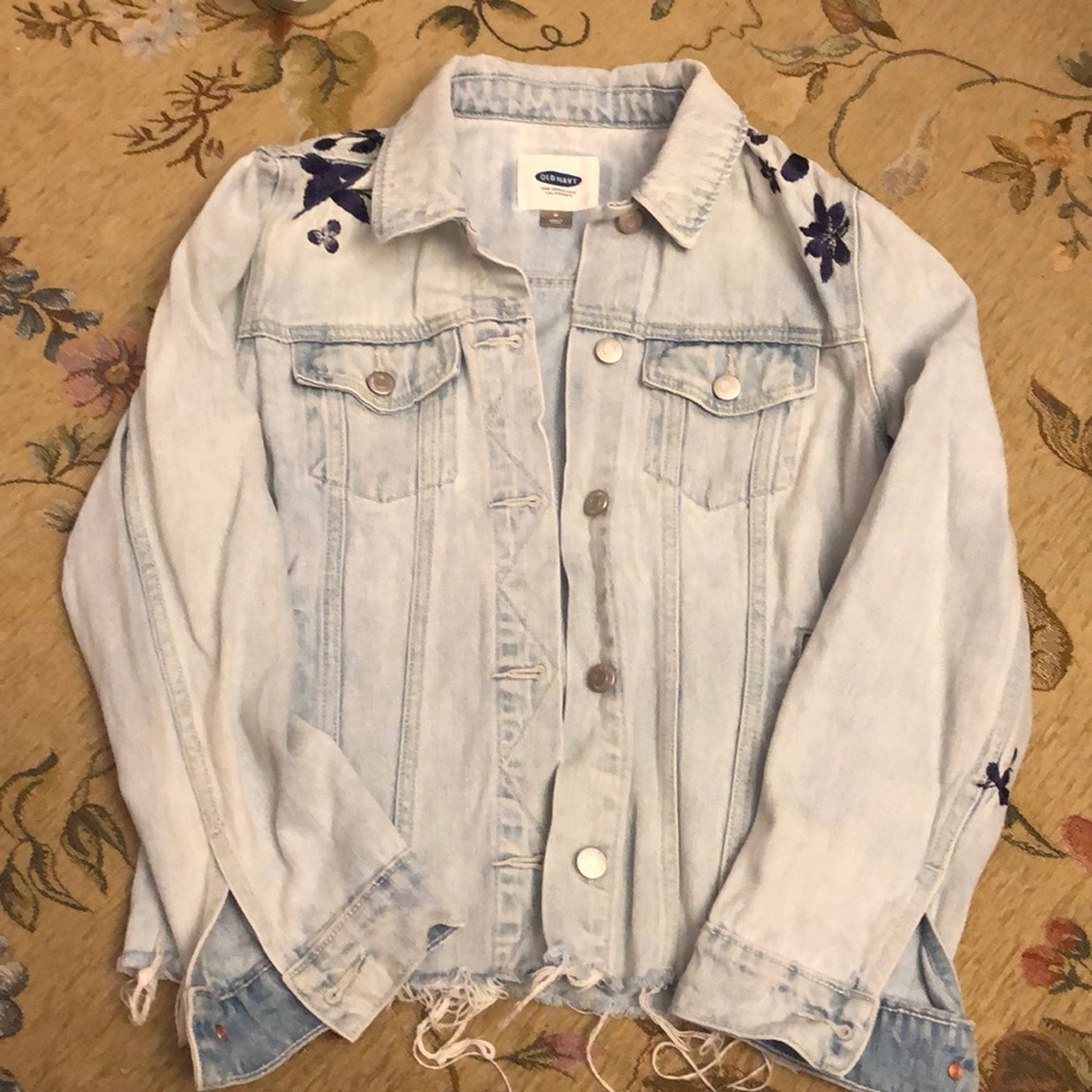 Old Navy Denim Light Wash Jacket Size M